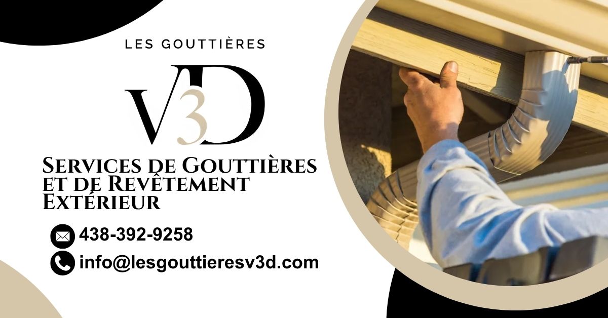 LES GOUTTIERES V3D