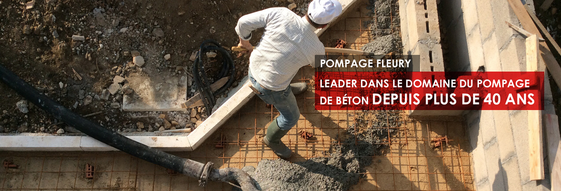 Pompage de beton Fleury Quebec 49