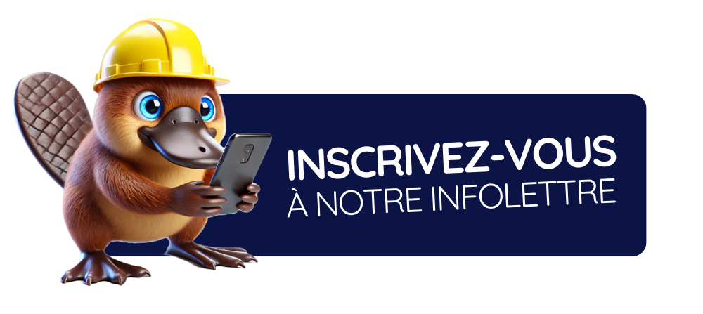 Ornithorynque Infolettre Casque de chantier