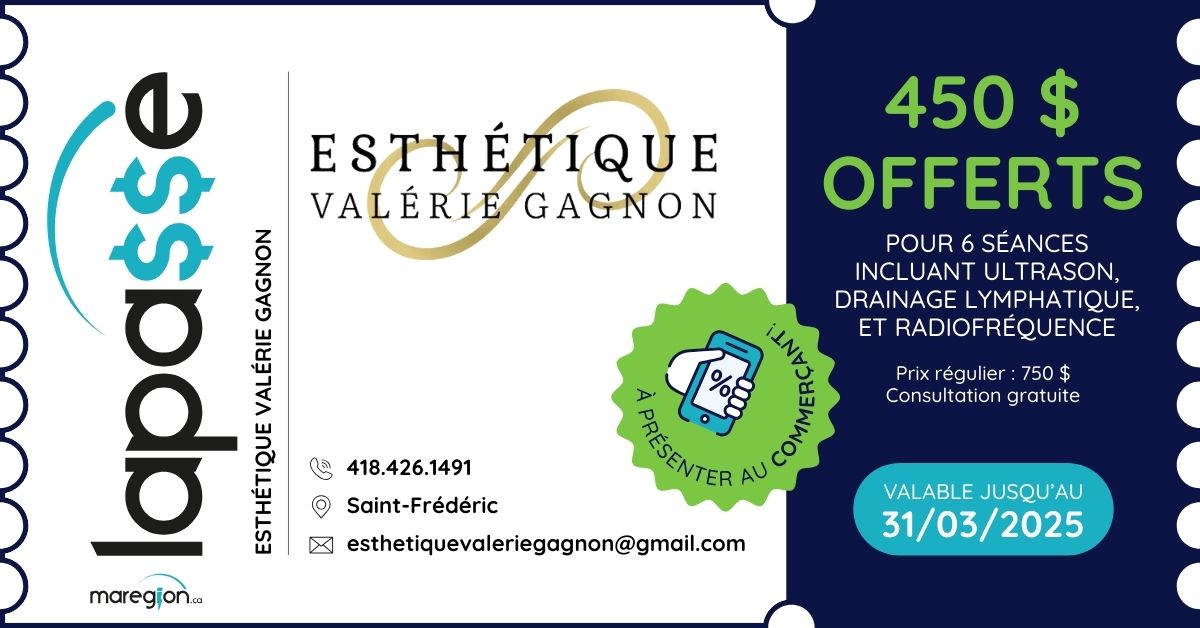 rabais esthetique valerie gagnon