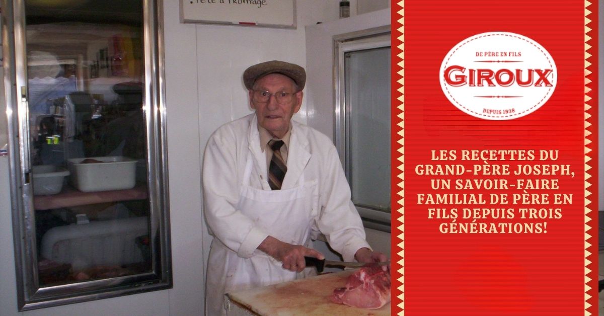 boucherie giroux produit, boudin, creton, tête fromagée, saucisse et pâté à la viande