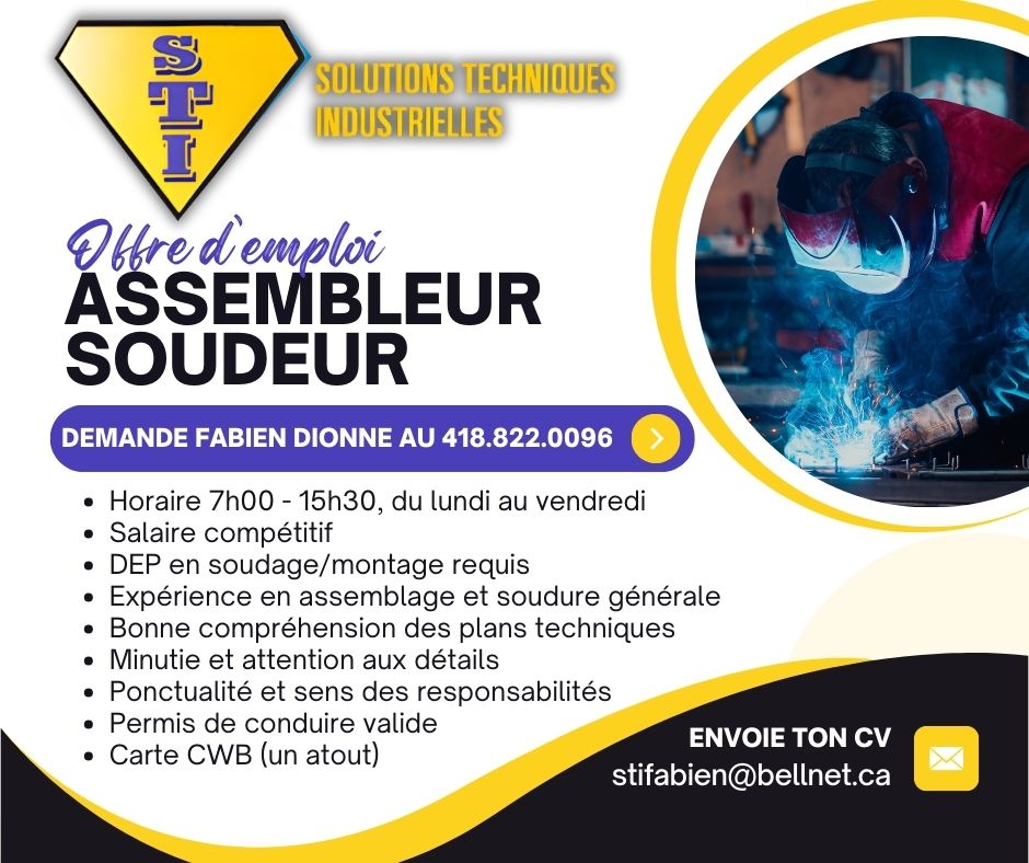 Emploi Assembleur / Soudeur